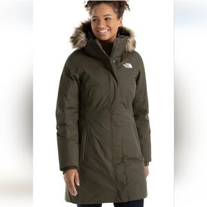 The North Face Women's Olive Parka Coat